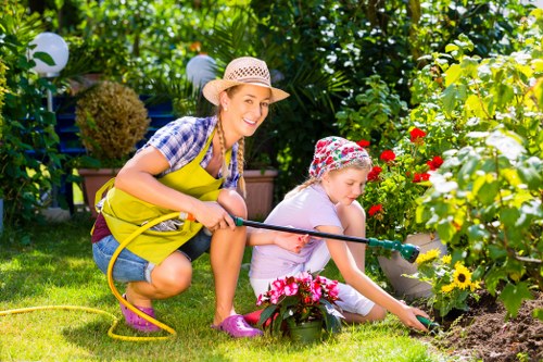 Encrypted landscaping payment process with digital transaction protection